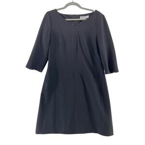 MM Lafleur Elegant Black Long Sleeve Dress